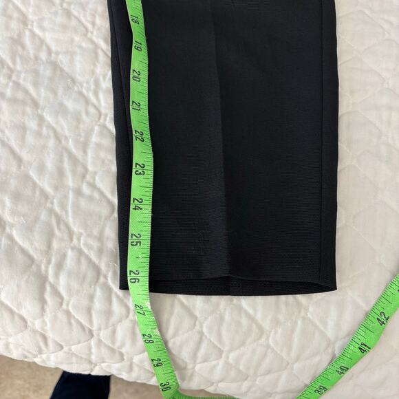 Babaton Aritzia Cohen Pant Black Sz 10 Pleated Cropped Work Minimalist Capsule - Picture 10 of 10